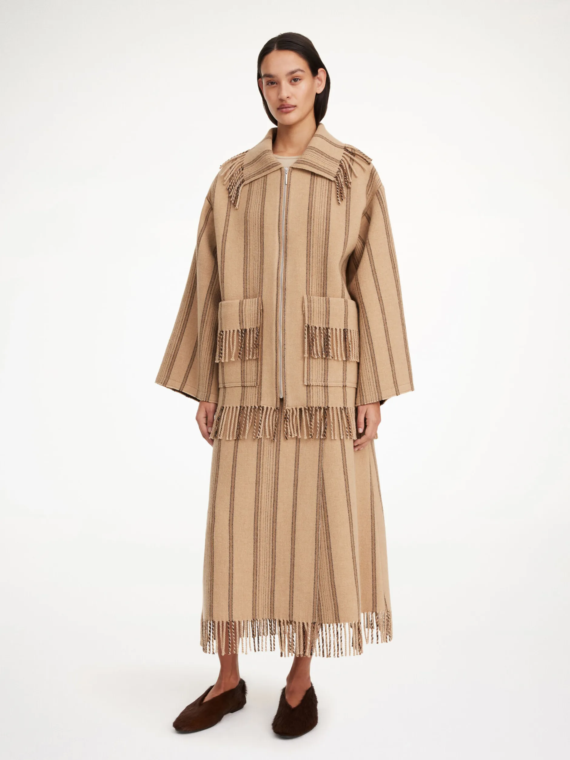 By Malene Birger Bolou Wool-blend Jacket^ Coats & Jackets