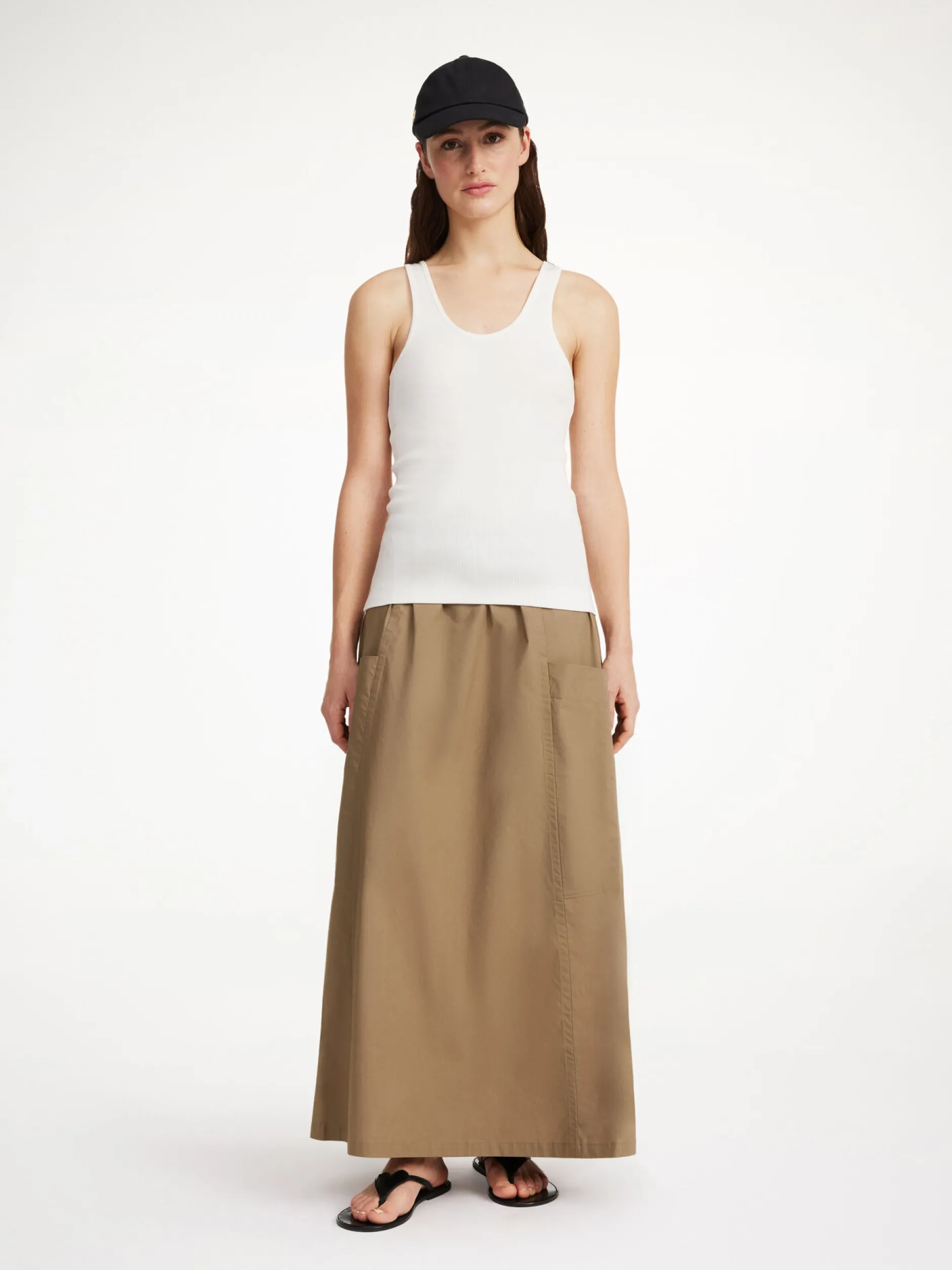 By Malene Birger Catterine Organic Cotton Maxi Skirt^ Skirts