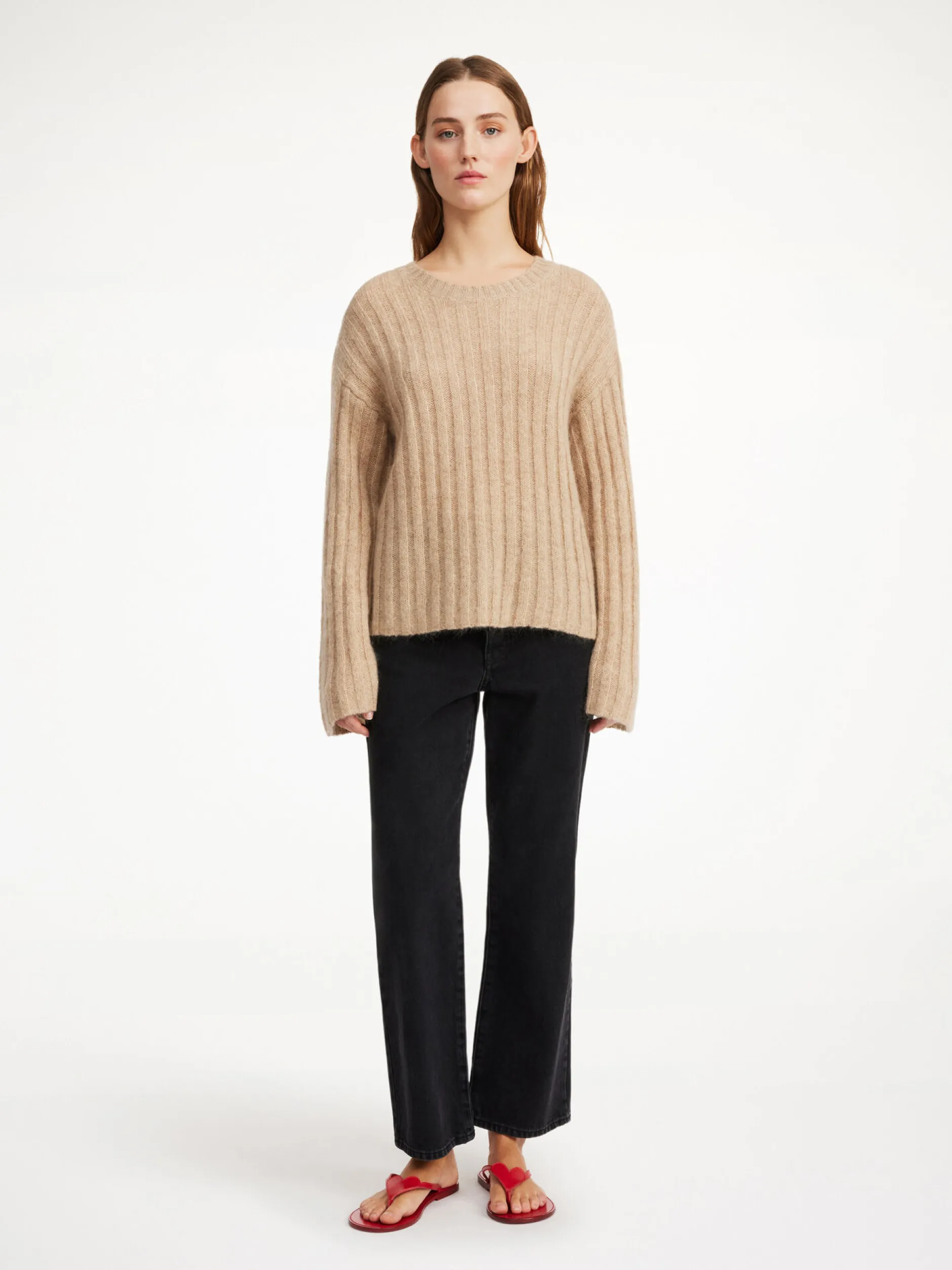 By Malene Birger Cierra Ribbed Sweater^ Knitwear