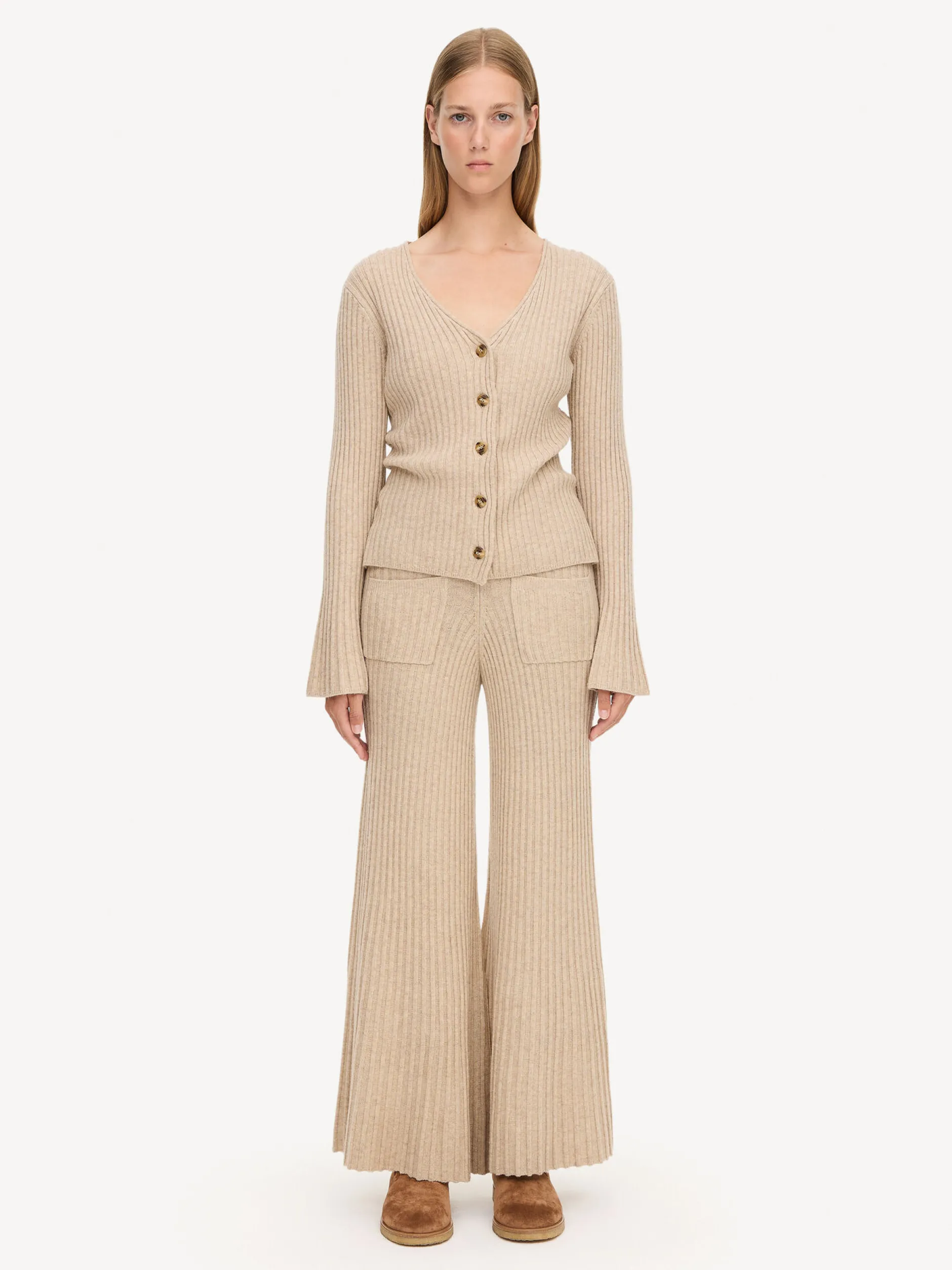 By Malene Birger Crissy Wool Trousers^ Knitwear | Trousers