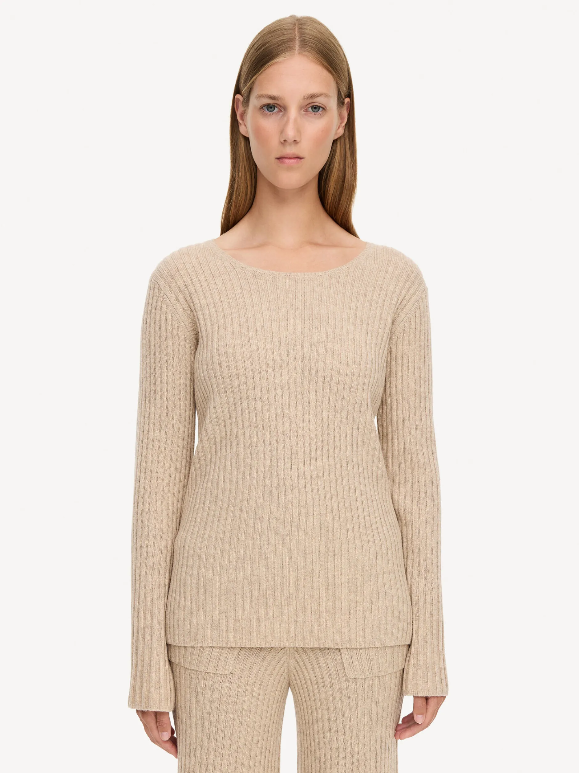 By Malene Birger Cyrema Ribbed Wool Sweater^ Knitwear