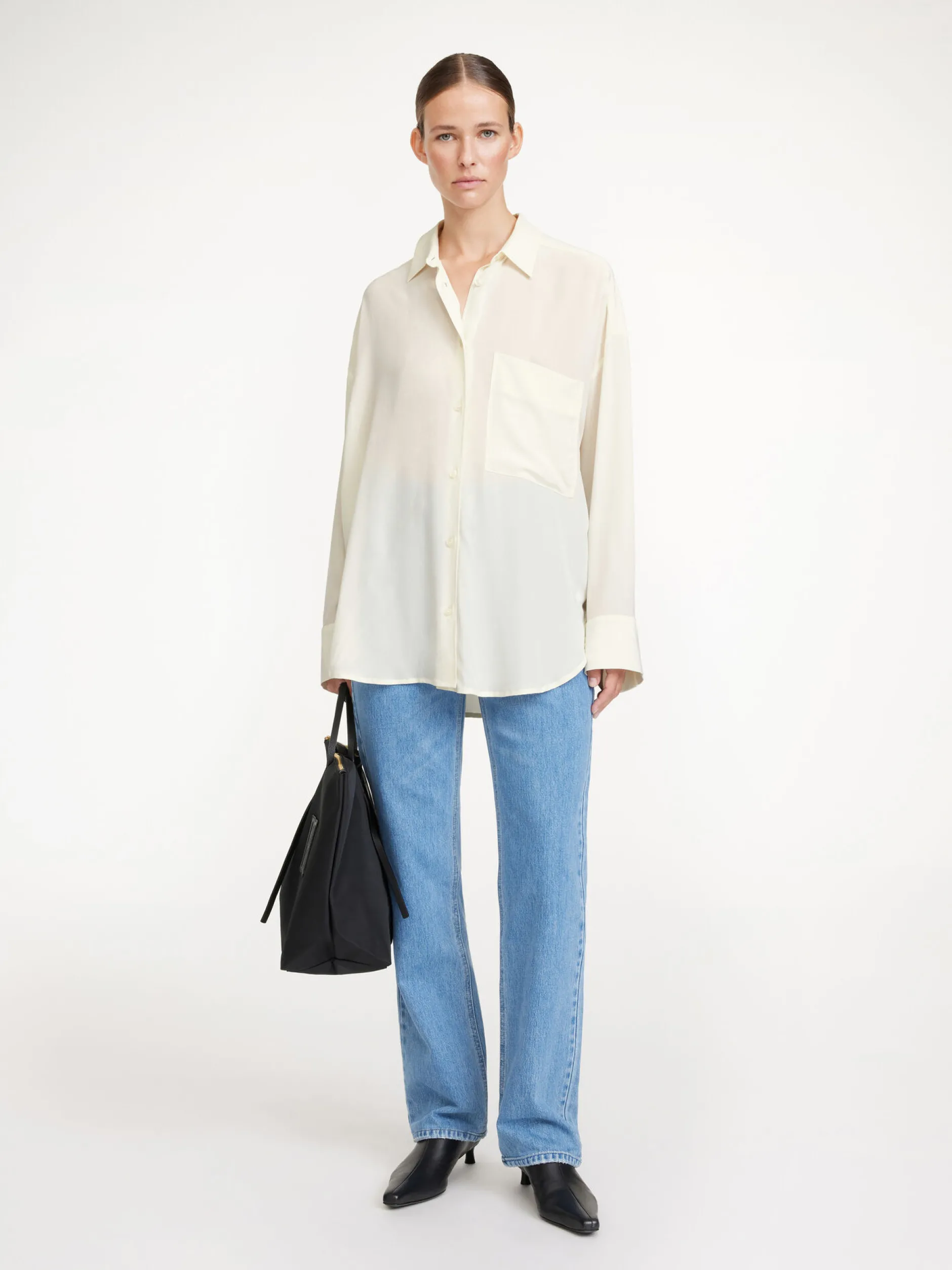By Malene Birger Derris Organic Silk Shirt^ Shirts & Blouses