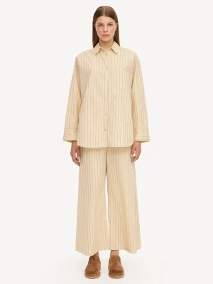 By Malene Birger Derris Striped Shirt^ Shirts & Blouses