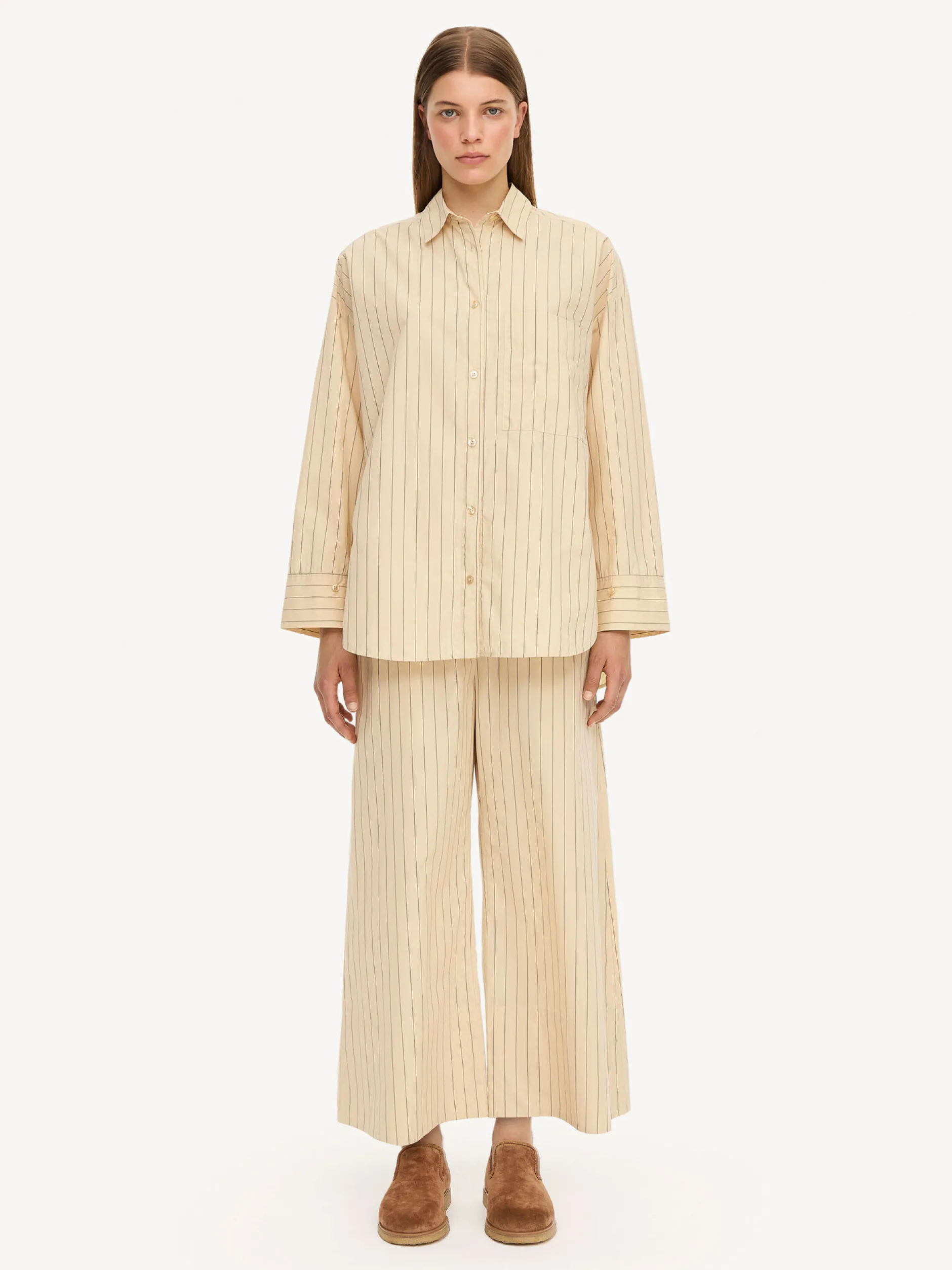 By Malene Birger Derris Striped Shirt^ Shirts & Blouses
