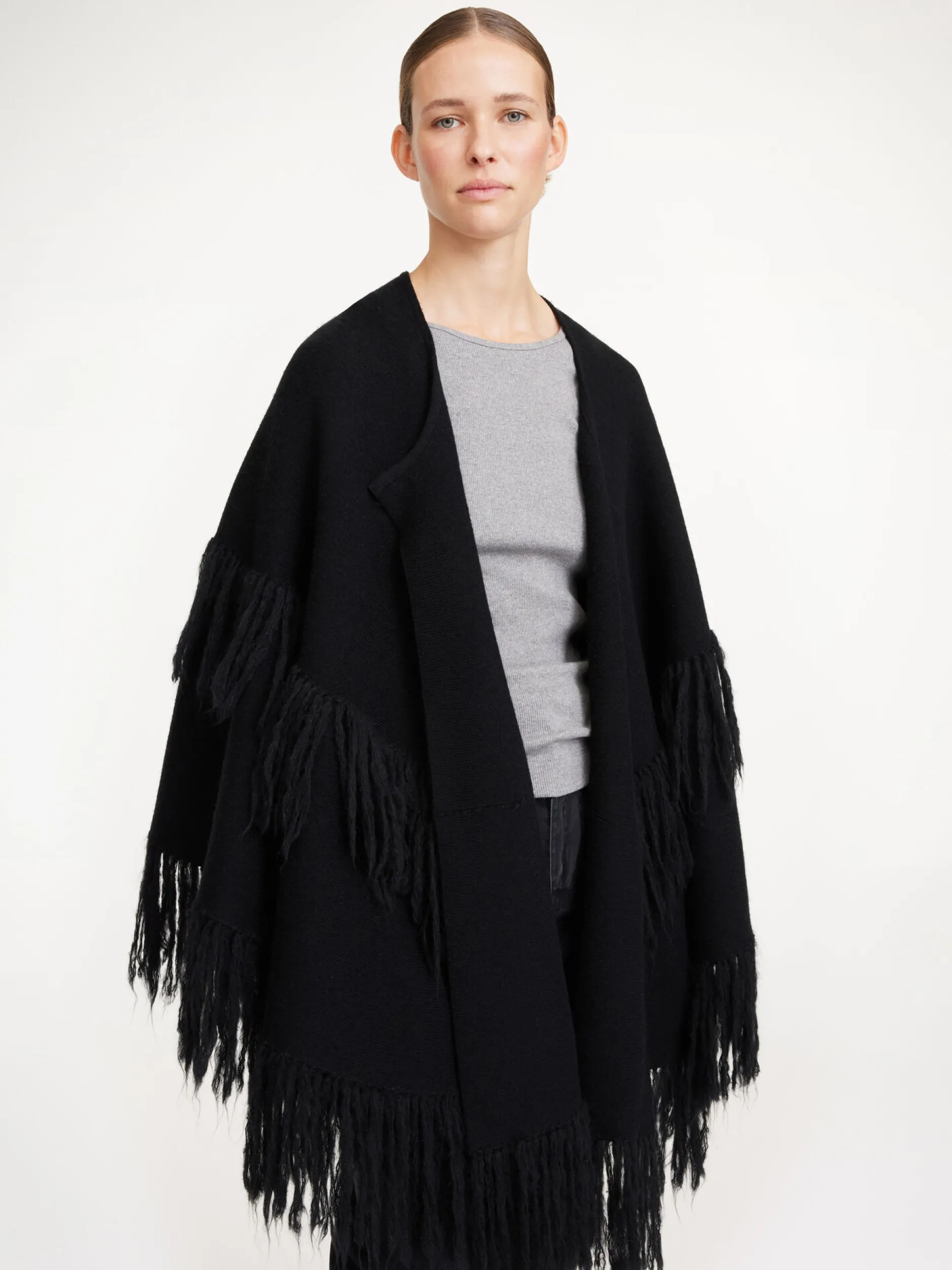 By Malene Birger Dixi Wool Poncho^ Knitwear | Coats & Jackets