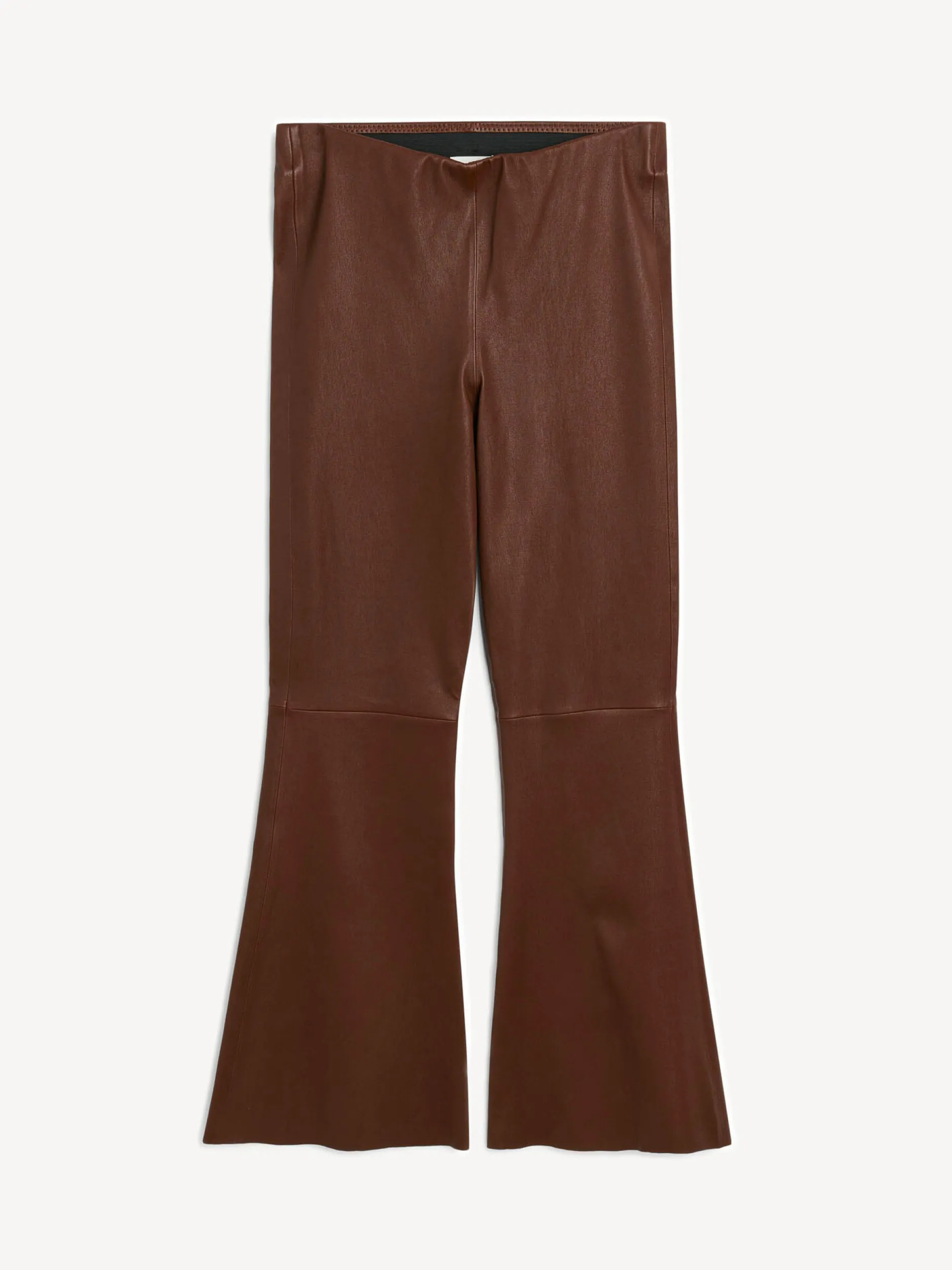 By Malene Birger Evyline Cropped Leather Trousers^ Trousers