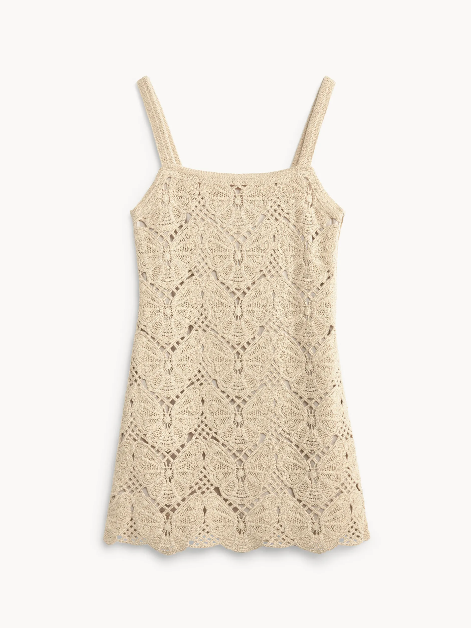 By Malene Birger Falla Crochet Mini Dress^ Knitwear | Dresses