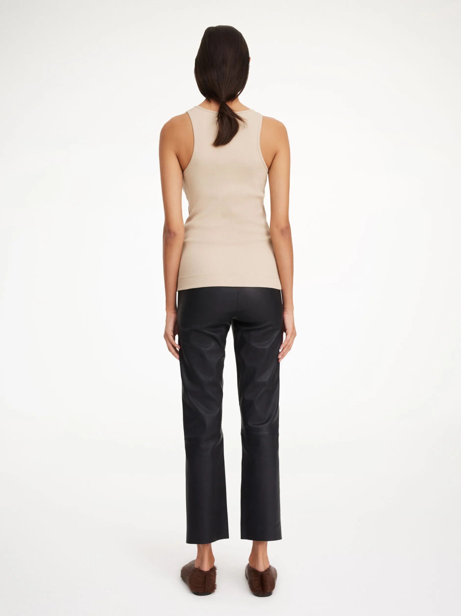 By Malene Birger Florentina Leather Trousers^ Trousers