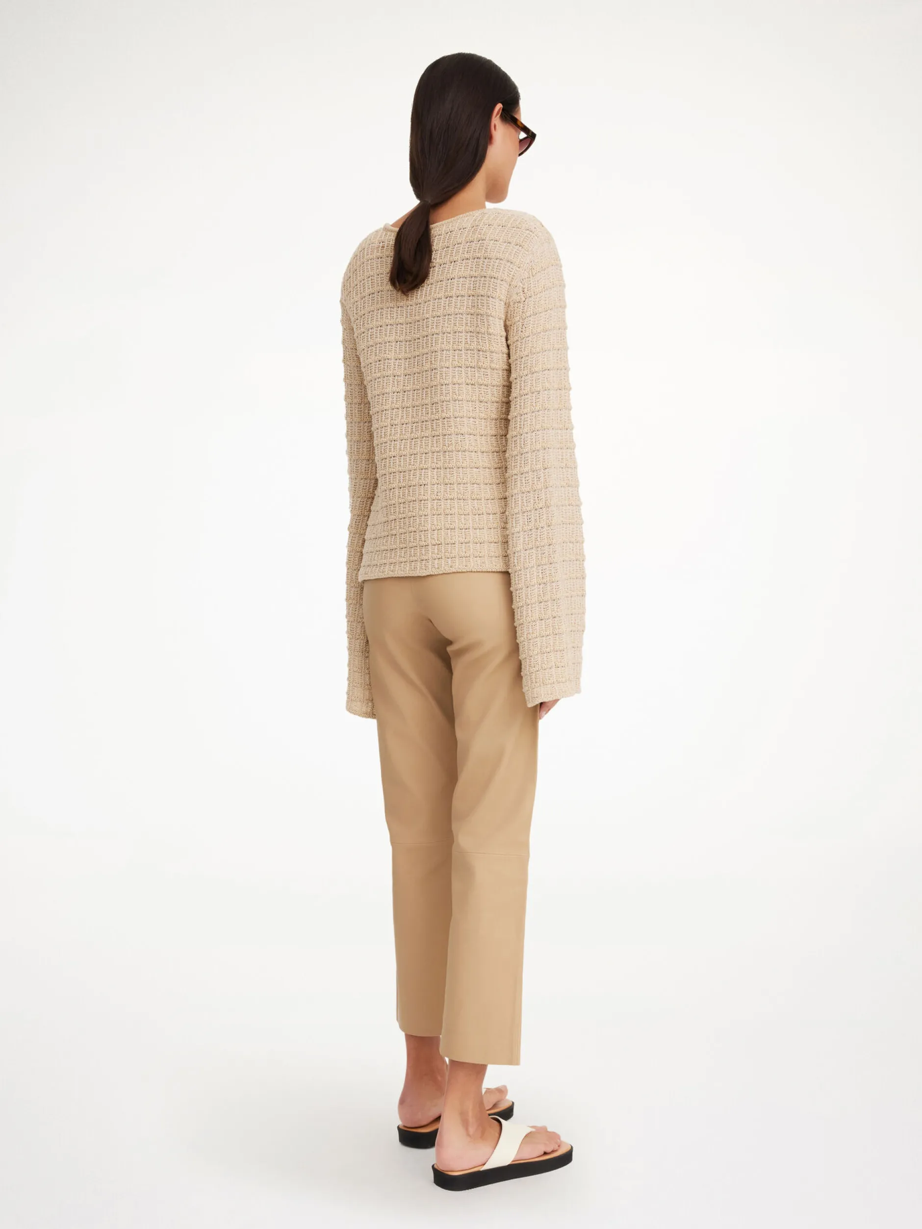 By Malene Birger Florentina Leather Trousers^ Trousers