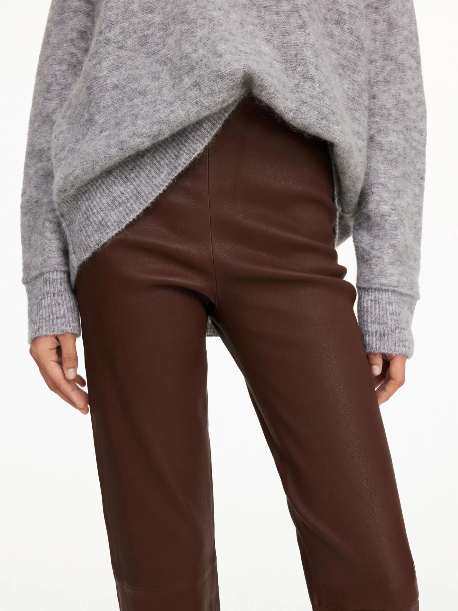 By Malene Birger Florentina Leather Trousers^ Trousers