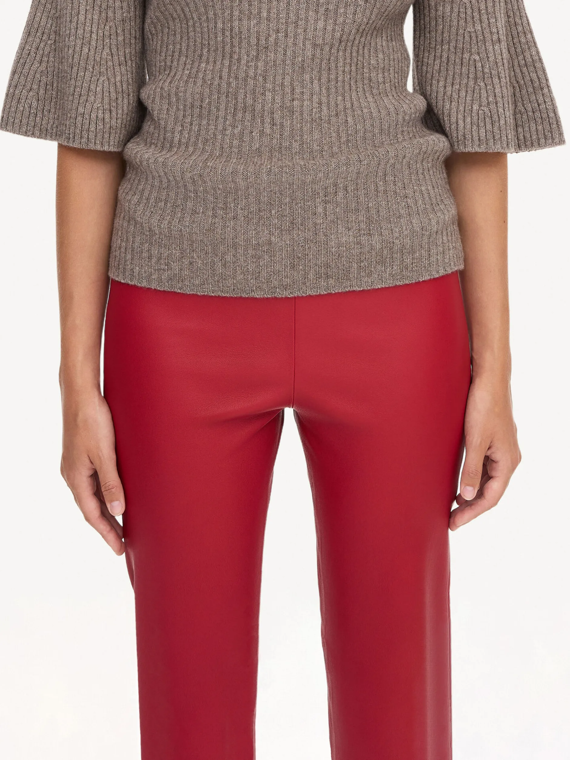 By Malene Birger Florentina Leather Trousers^ Trousers
