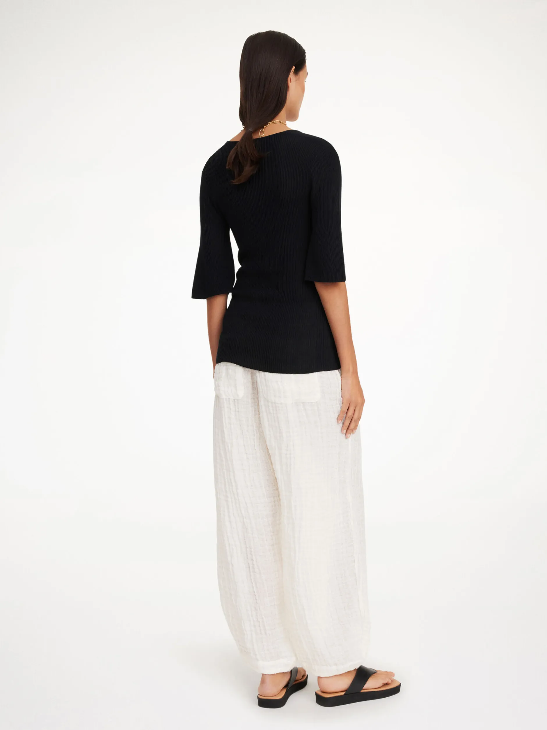 By Malene Birger Remona Ribbed-knit Top^ Knitwear