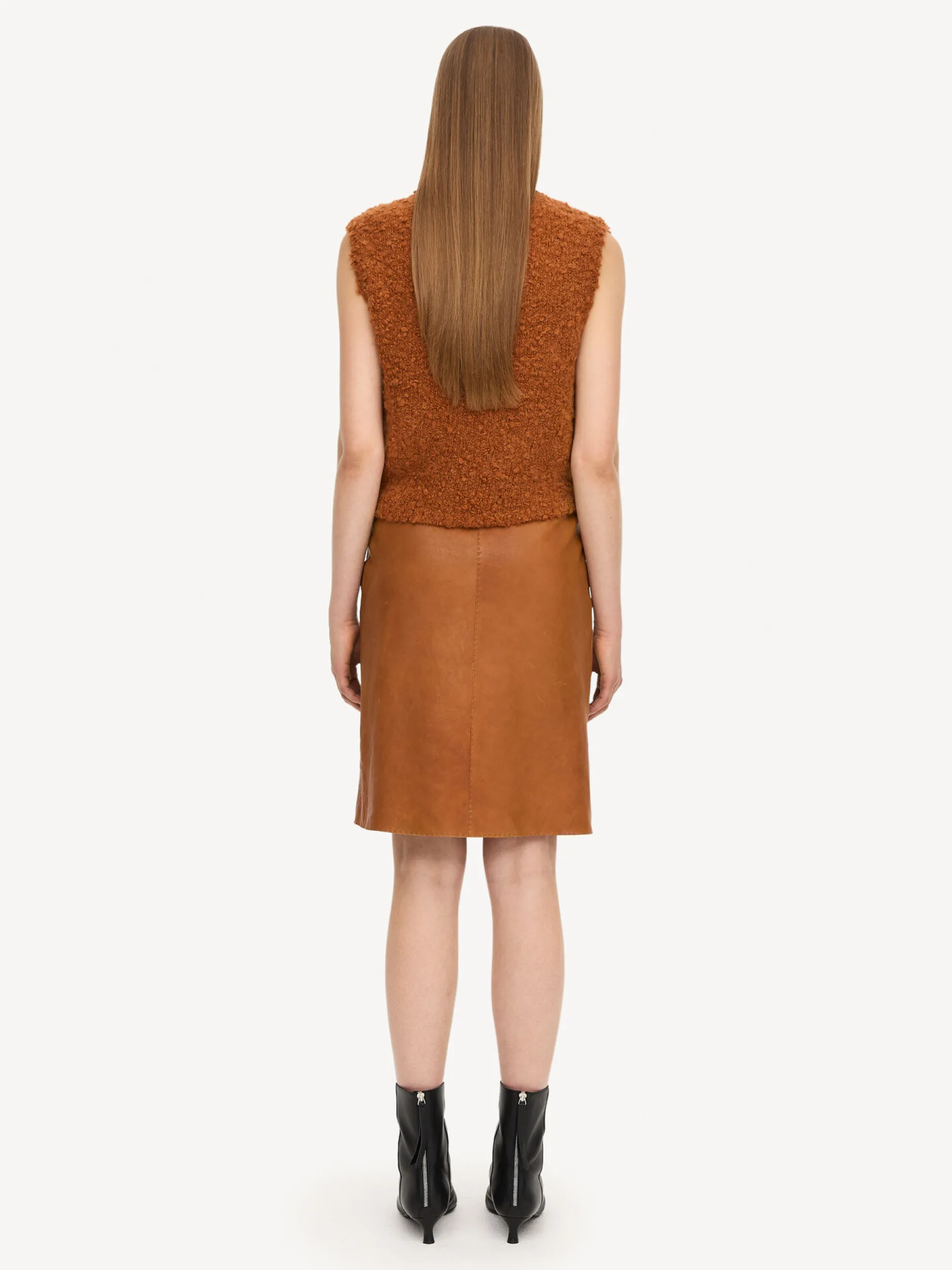 By Malene Birger Sigrids Leather Skirt^ Skirts